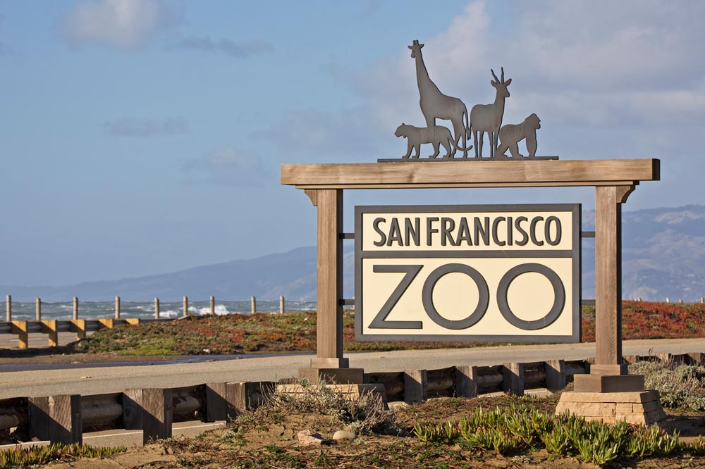 San Francisco Zoo Sign